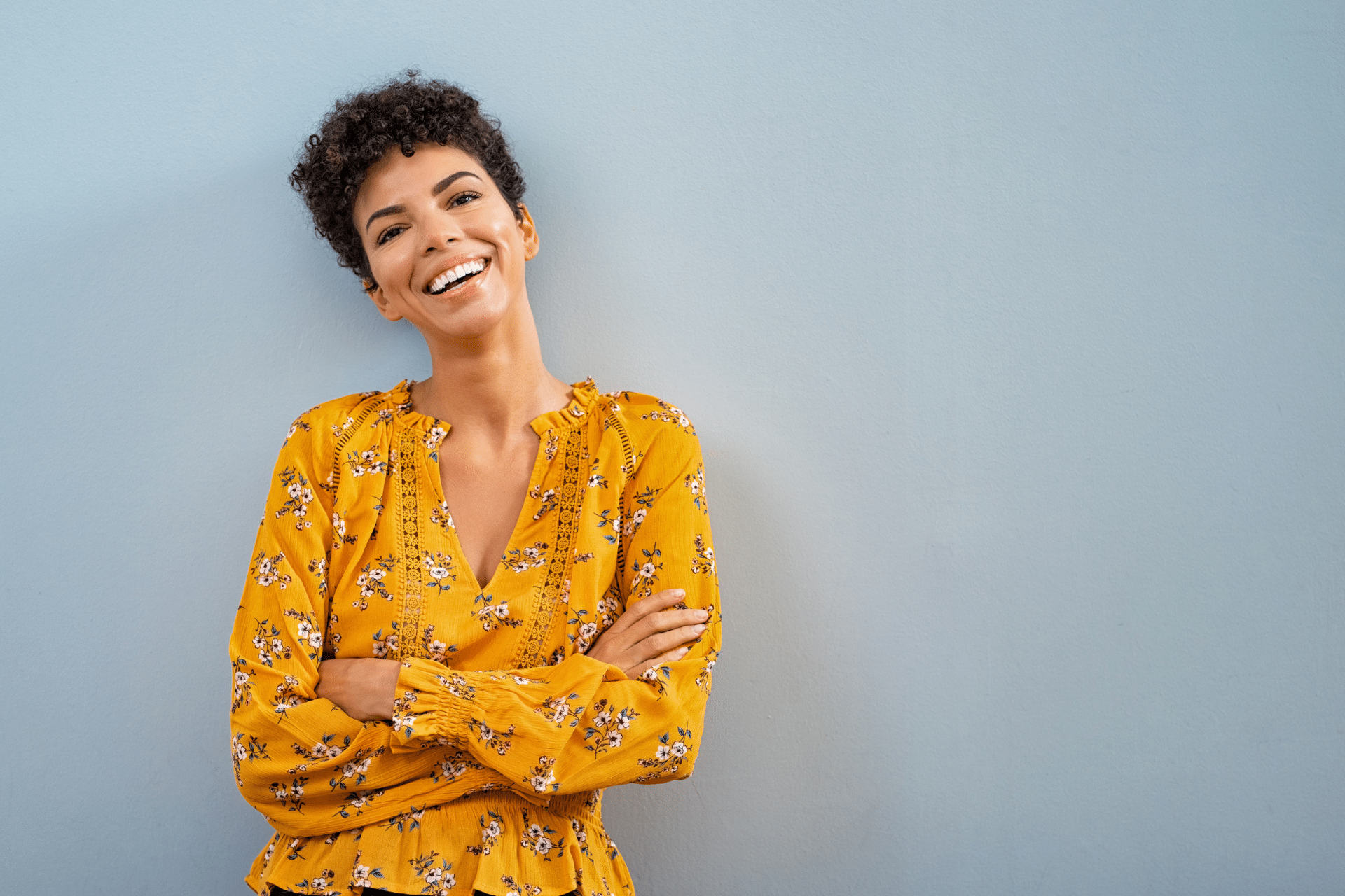 Adult smiling before an orthodontic consultation in Eugene, OR